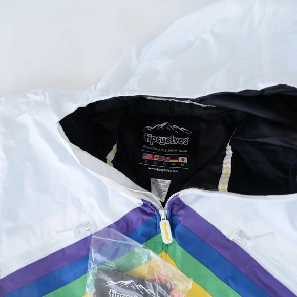 Tipsy Elves Sunrise Shredder One Piece Ski Suit Snowsuit Size XL NWT - Picture 8 of 15